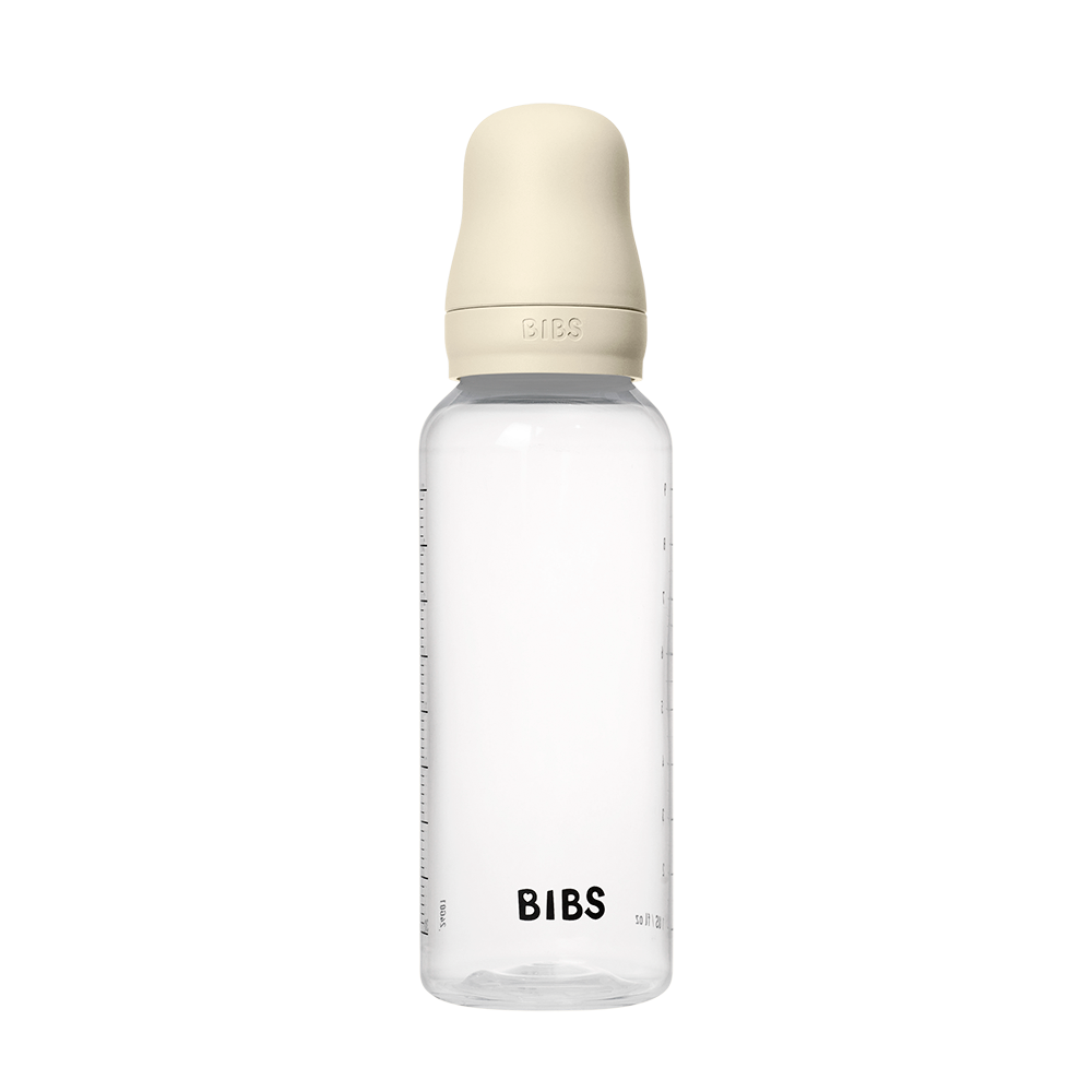 BPA-frit PP-flaskesæt til baby 270 ml Silikone - Ivory