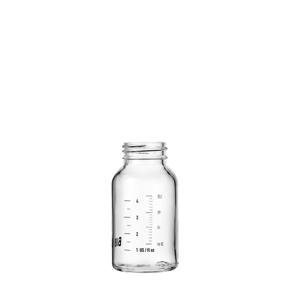 Babyglasflaschenkörper 120ml