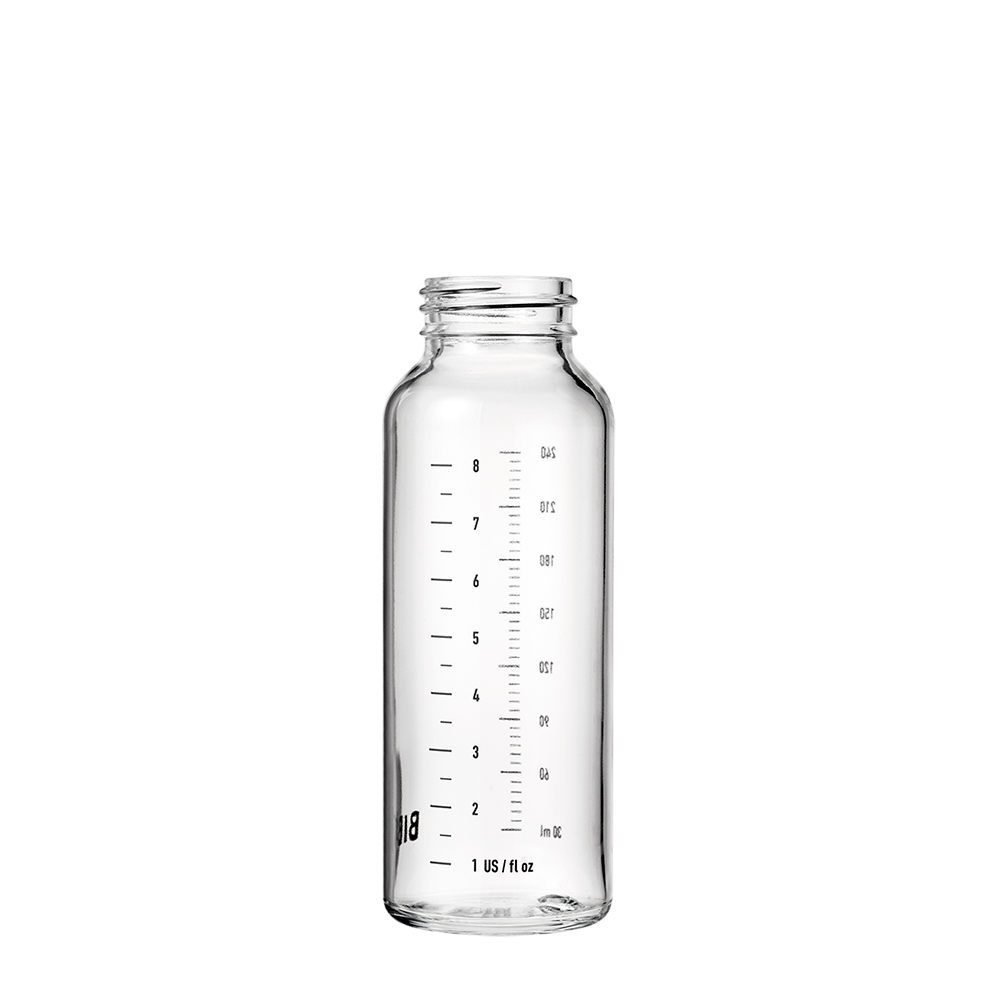 Babyglasflaschenkörper 240ml