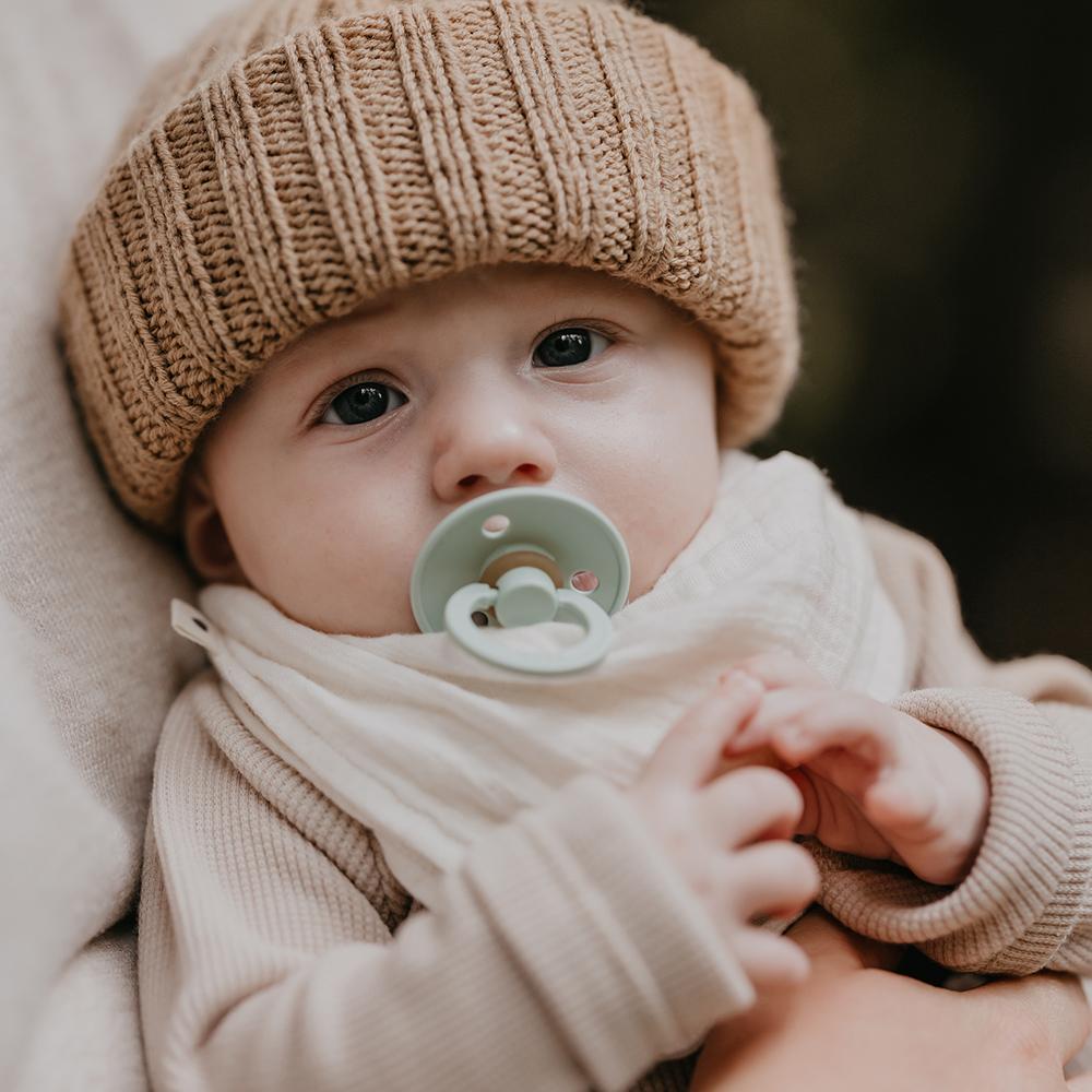 Bavoir bandana BIBS Ivoire