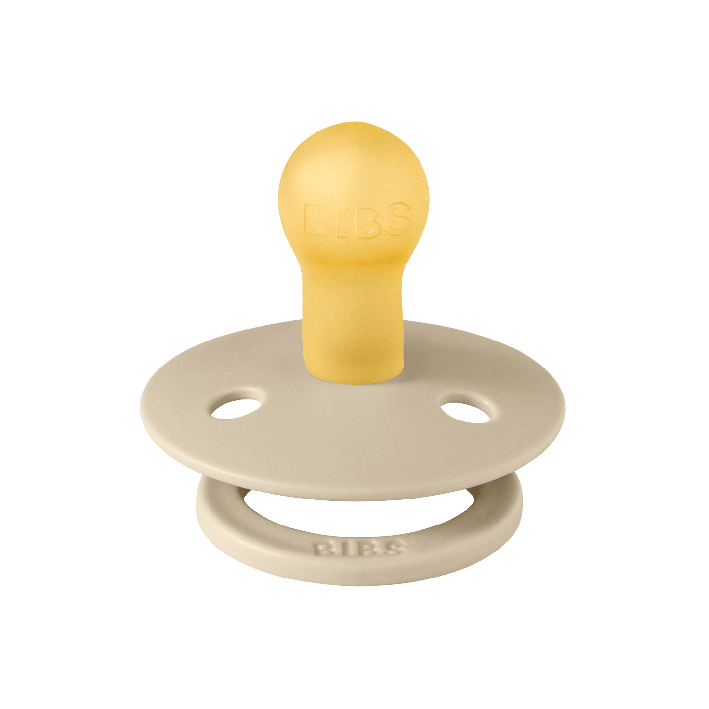 STUDIO Colour Pacifier Polka - Vanilla/Dark Oak