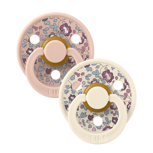 BIBS x LIBERTY Colour 2 Pack Eloise - Blush Mix - BIBS
