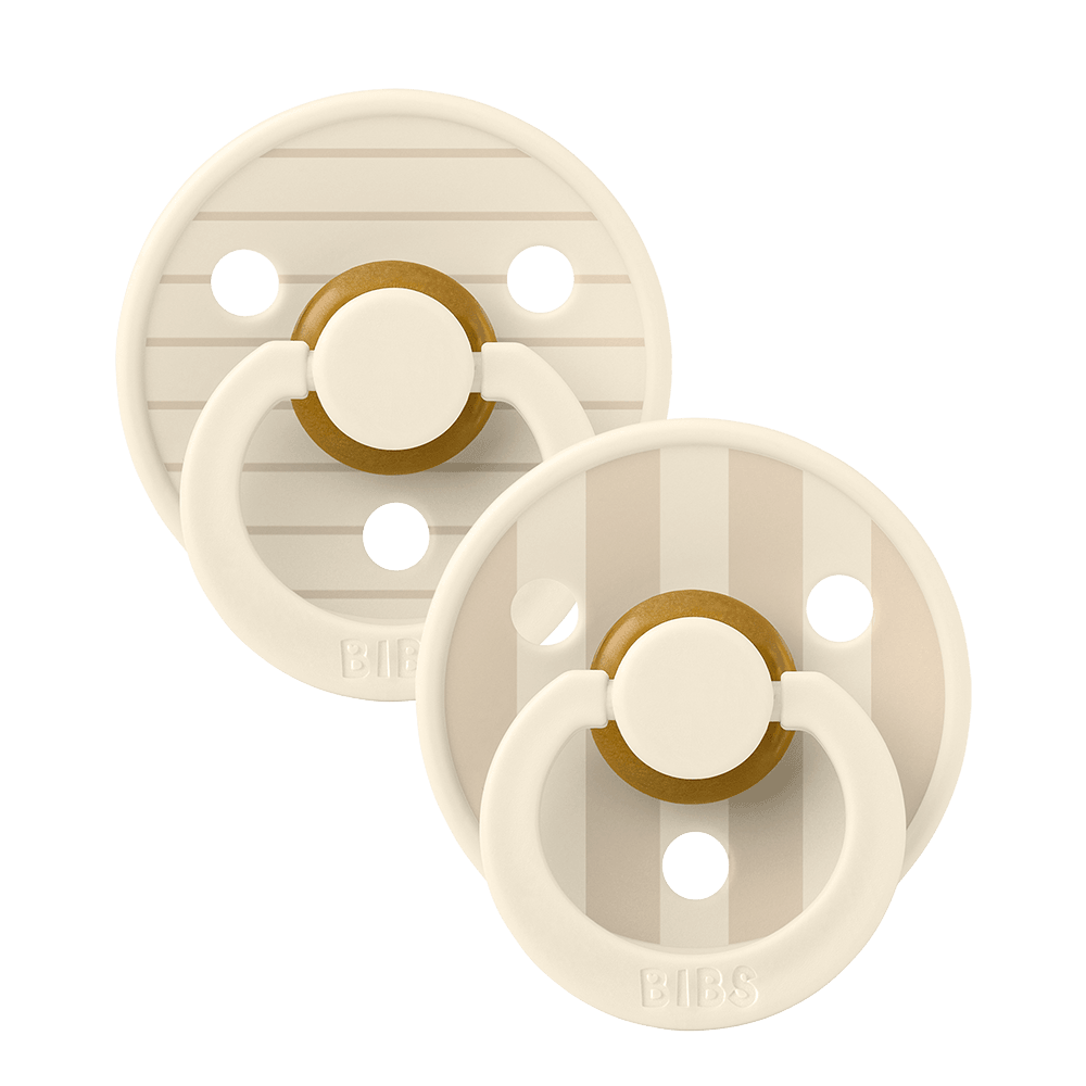 STUDIO Colour 2 Pack Pin - Ivory Vanilla Mix - BIBS
