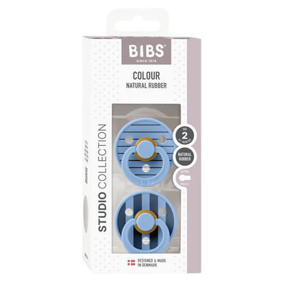STUDIO Colour 2 Pack Pin - Sky Blue Mix
