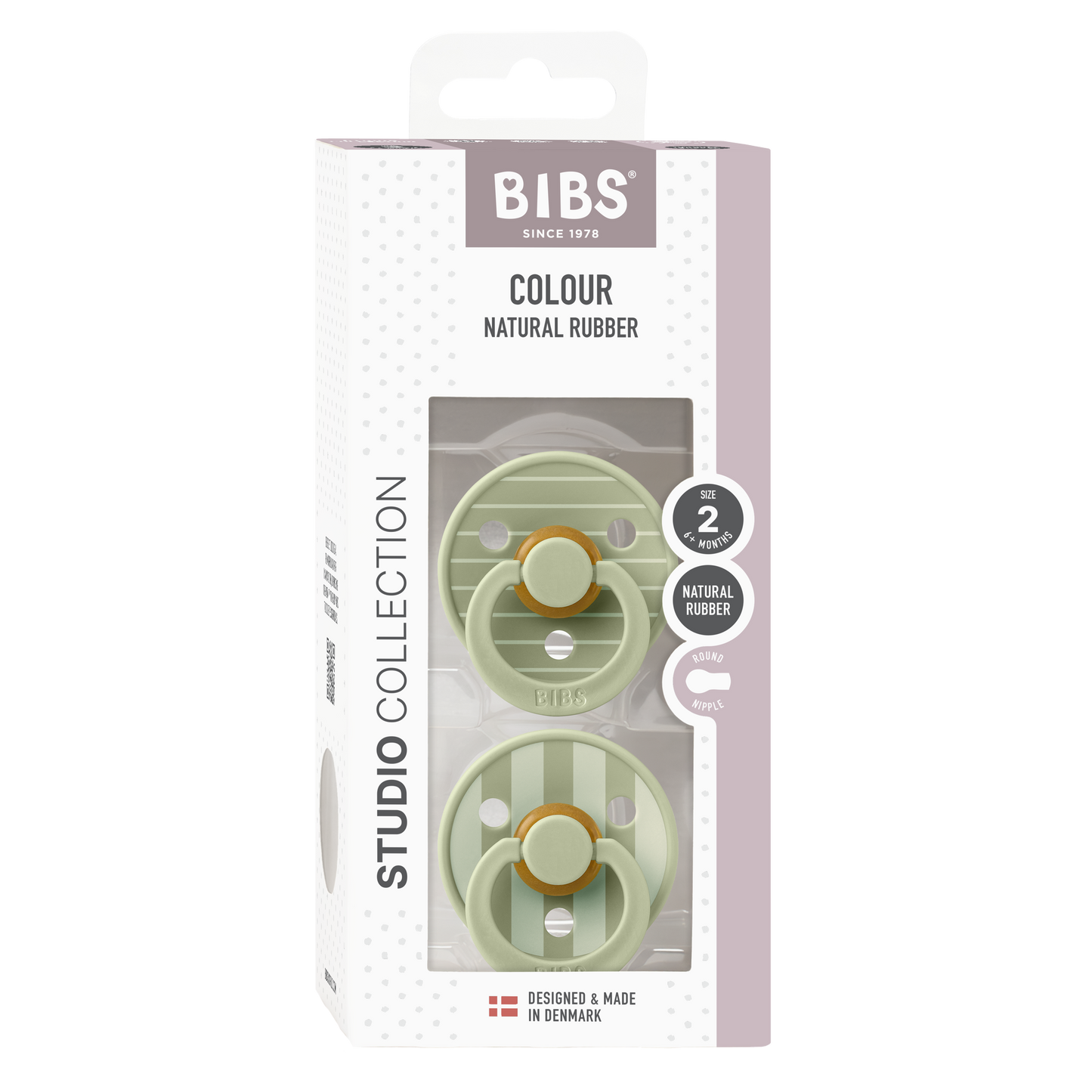 STUDIO Colour 2 Pack Pin - Sage Mix
