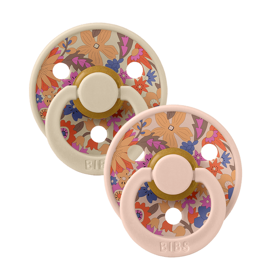 BIBS x LIBERTY Colour 2 Pack June Blossom - Blush Mix - BIBS