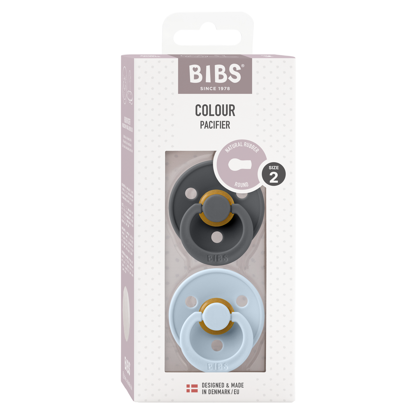 Colour 2 PACK Iron/Baby Blue