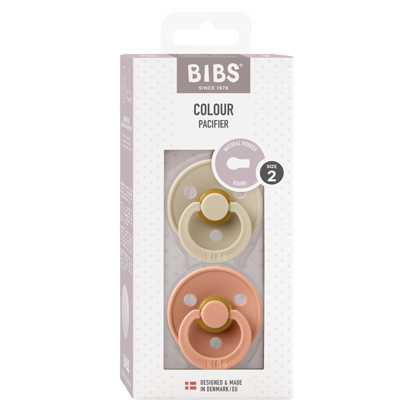 Colour 2 PACK Vanilla/Peach