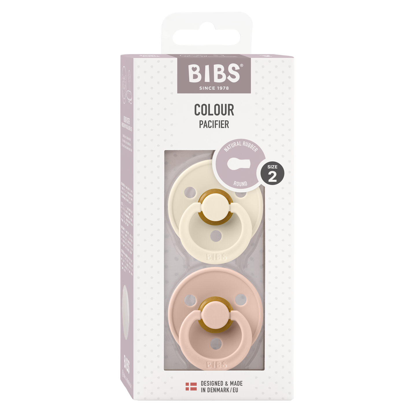Colour 2 PACK Ivory/Blush