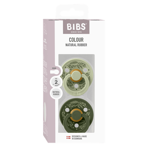 Colour Holiday Leaf 2 Pack - Sage/Hunter Green
