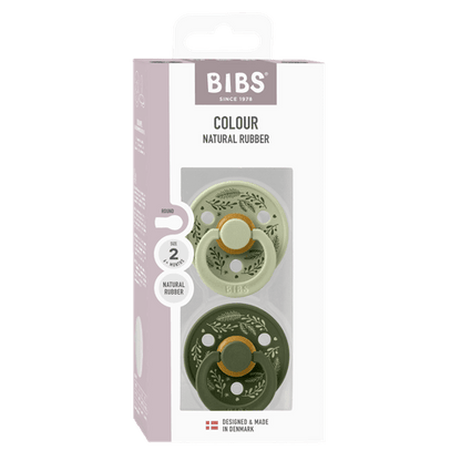 Colour Holiday Leaf 2 Pack - Sage/Hunter Green