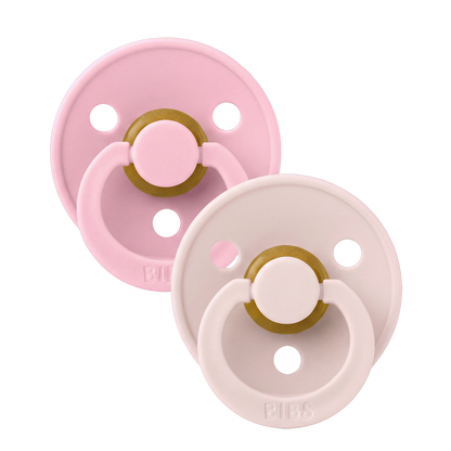 Colour-fopspenen 2-pack - Petal/Baby Pink