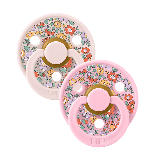 BIBS x LIBERTY Colour 2 Pack Oscar Meadow - Petal Mix - BIBS
