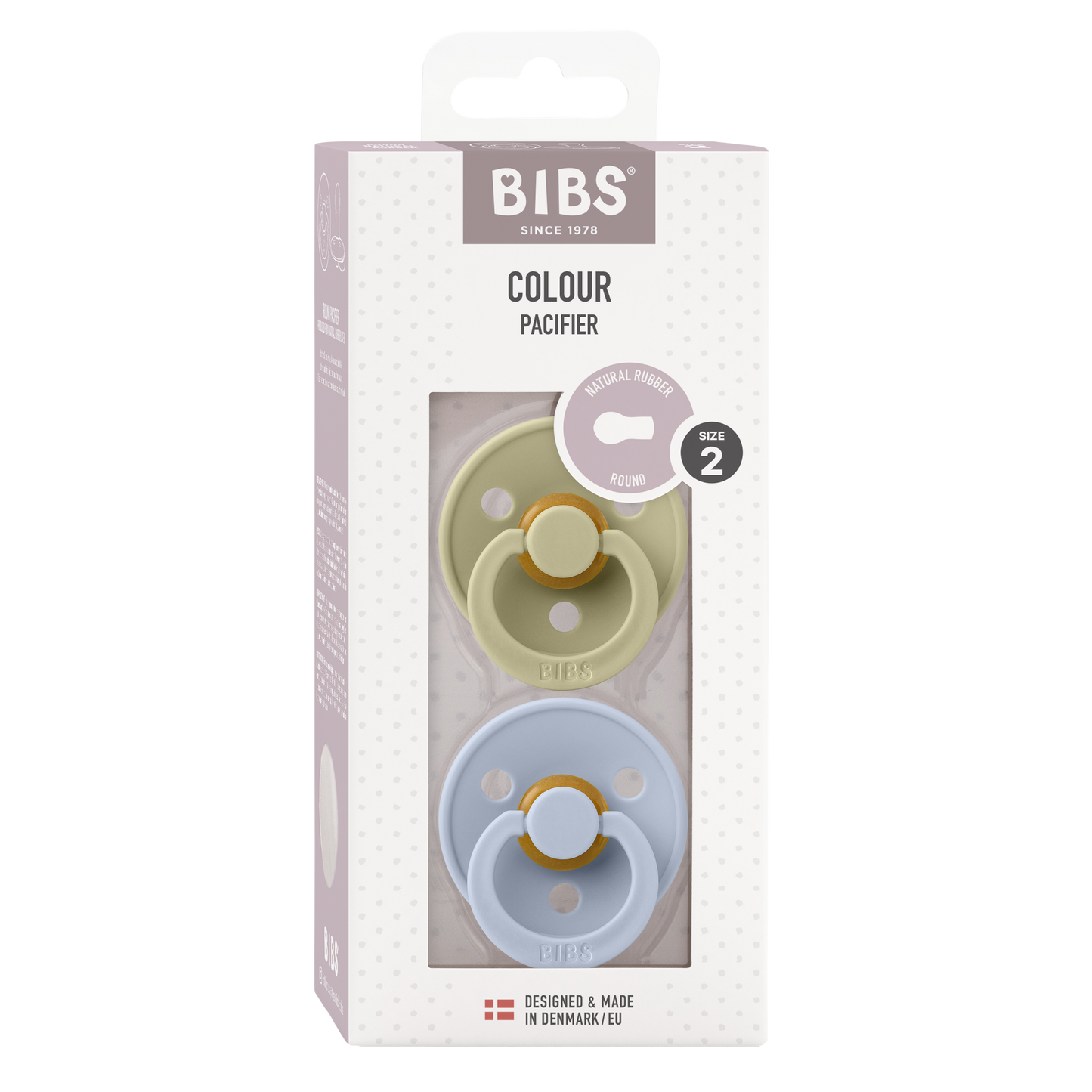 Colour 2 Pack Khaki/Dusty Blue