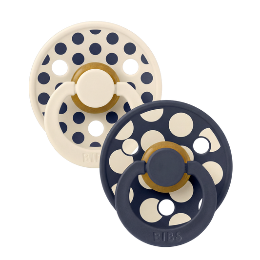 STUDIO Colour sutter 2 pack Polka - Ivory/Deep Space
