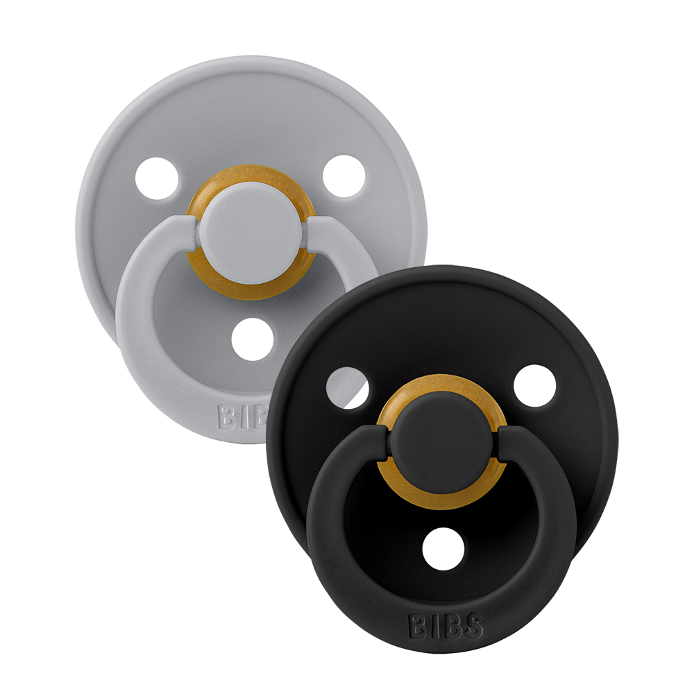 BIBS Colour 2 PACK Cloud/Black [product_typ] - BIBS EU