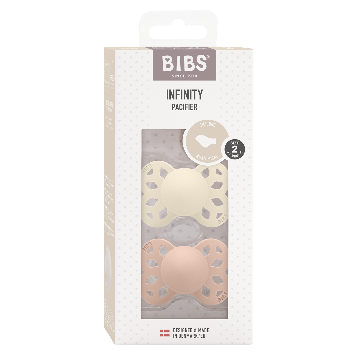 Infinity 2-pack Ivory/Blush