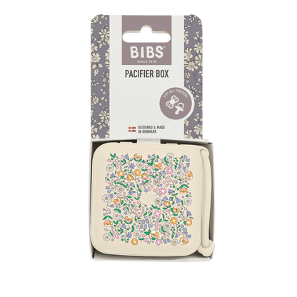 BIBS x LIBERTY Pacifier Box Chloe Meadow - Ivory