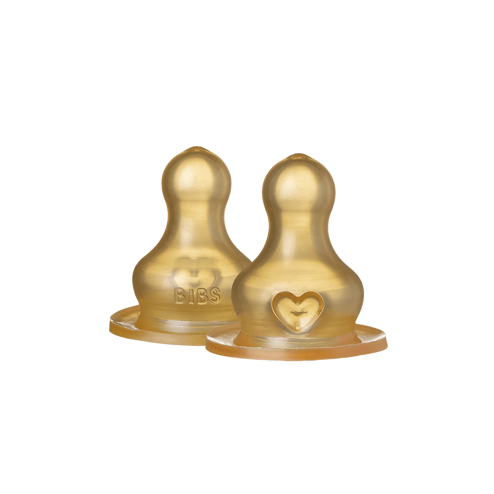 Bottle Nipple 2 PACK - Medium Flow - BIBS