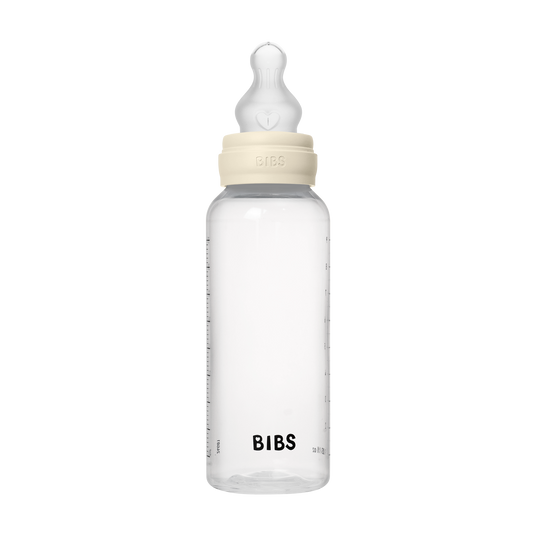 Baby BPA-Free PP Bottle Set 270ml Silicone - Ivory