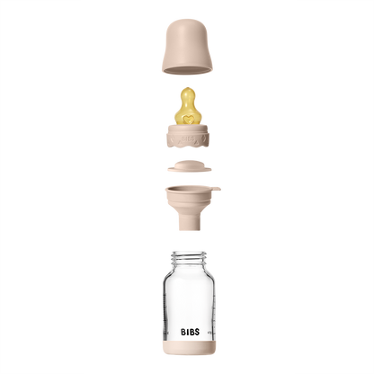 Babyglasflaschen-Set Boheme 120ml Latex – Blush
