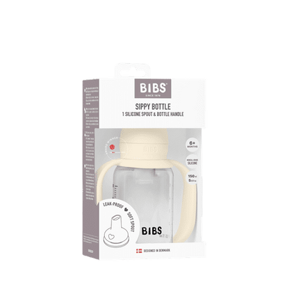 Baby Sippy Bottle Spout Silicone 150 ml - Ivory