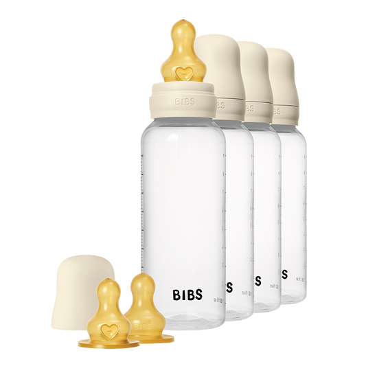 Babyflasche aus BPA-freiem PP, 270 ml, 4er-Pack, Latex – Ivory