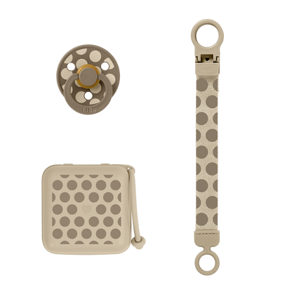 Soothe & Go Polka-cadeauset - Dark Oak/Vanilla