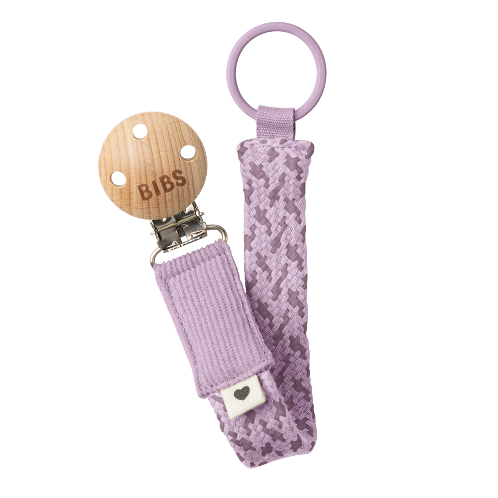 Attache-tétine Violet Ciel/Mauve