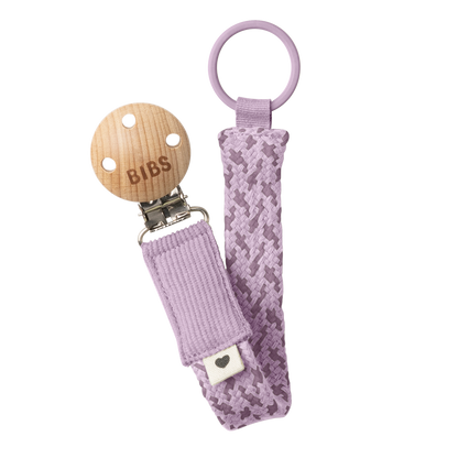 Attache-tétine Violet Ciel/Mauve