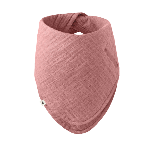 Bandana Bib - Dusty Pink