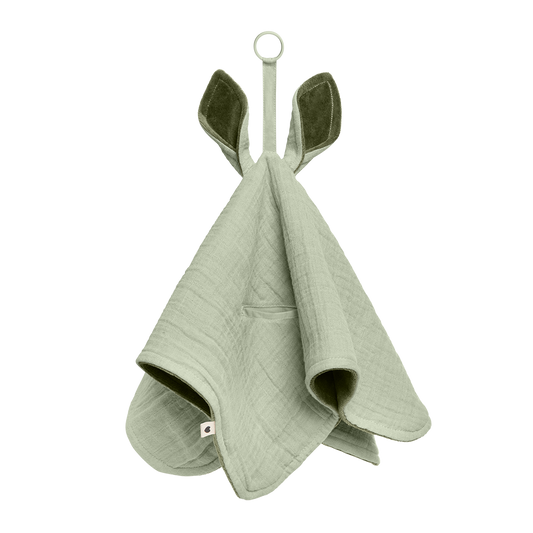 Doudou bibs Kangourou Sauge