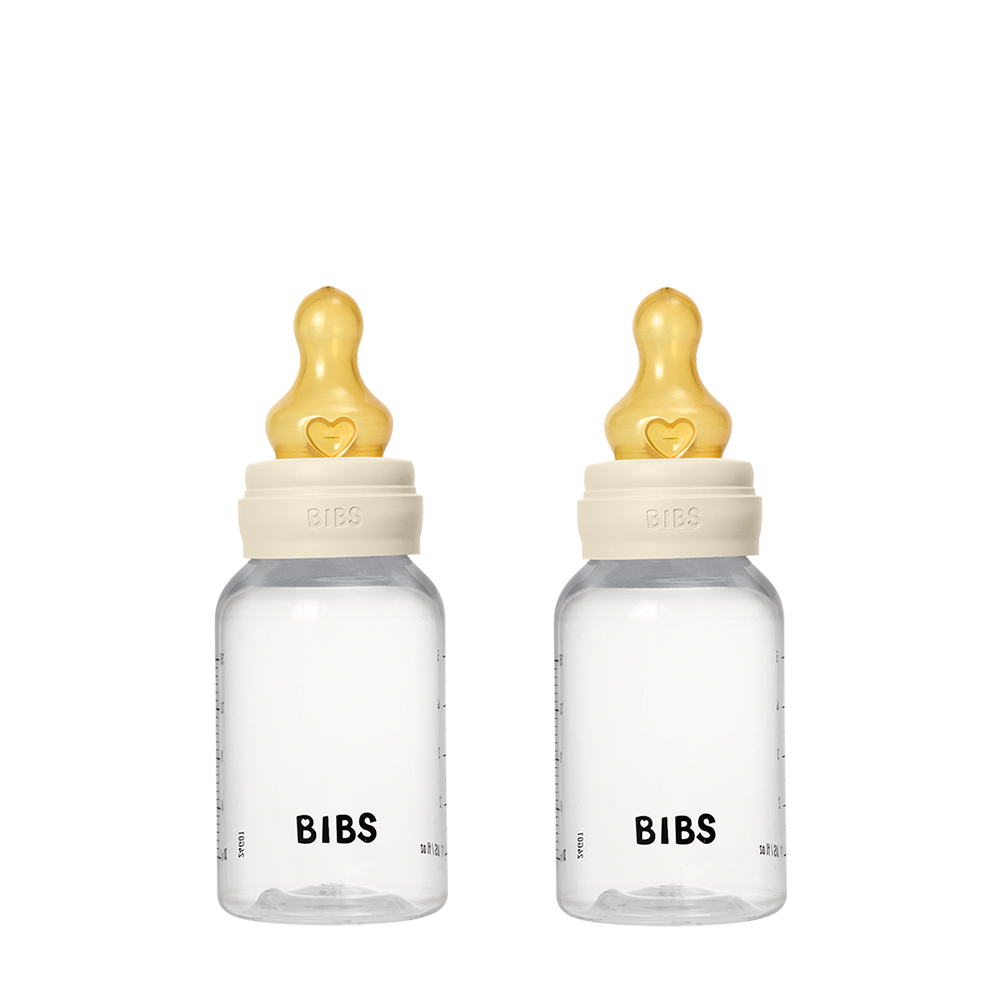 BPA-frit PP-flaskesæt til baby 150 ml 2-pak Latex - Ivory