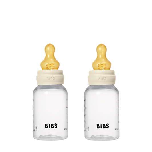 Baby BPA-Free PP Bottle Set 150ml 2 Pack Latex - Ivory