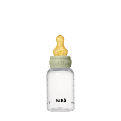 BPA-frit PP-flaskesæt til baby 150 ml Latex - Sage