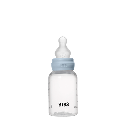 BPA-freies PP-Babyflaschenset 150 ml, Silikon – Baby Blue