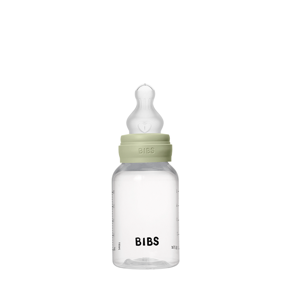 Zestaw butelek dla niemowląt z bezpiecznego dla BPA polipropylenu PP, 150 ml, silikon - Sage