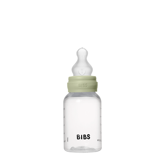 Baby BPA-Free PP Bottle Set 150ml Silicone - Sage