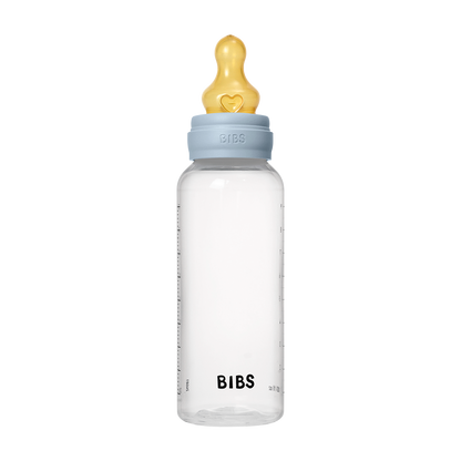 BPA-freies PP-Babyflaschenset 270 ml, Latex – Baby Blue