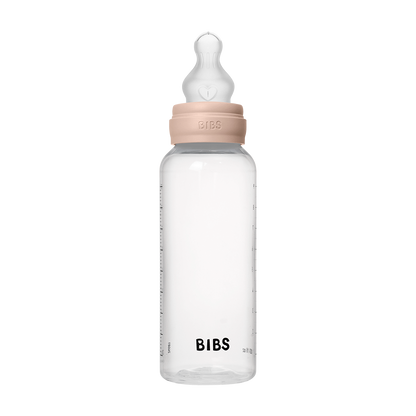 Biberon en PP sans BPA pour bébé 270 ml Silicone - Rose poudré