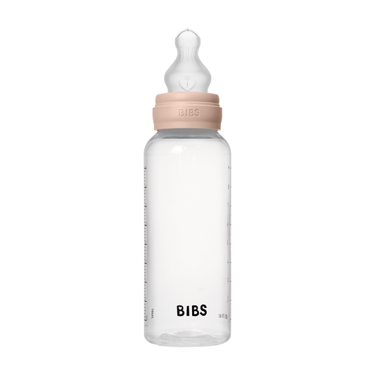 Baby BPA-Free PP Bottle Set 270ml Silicone - Blush