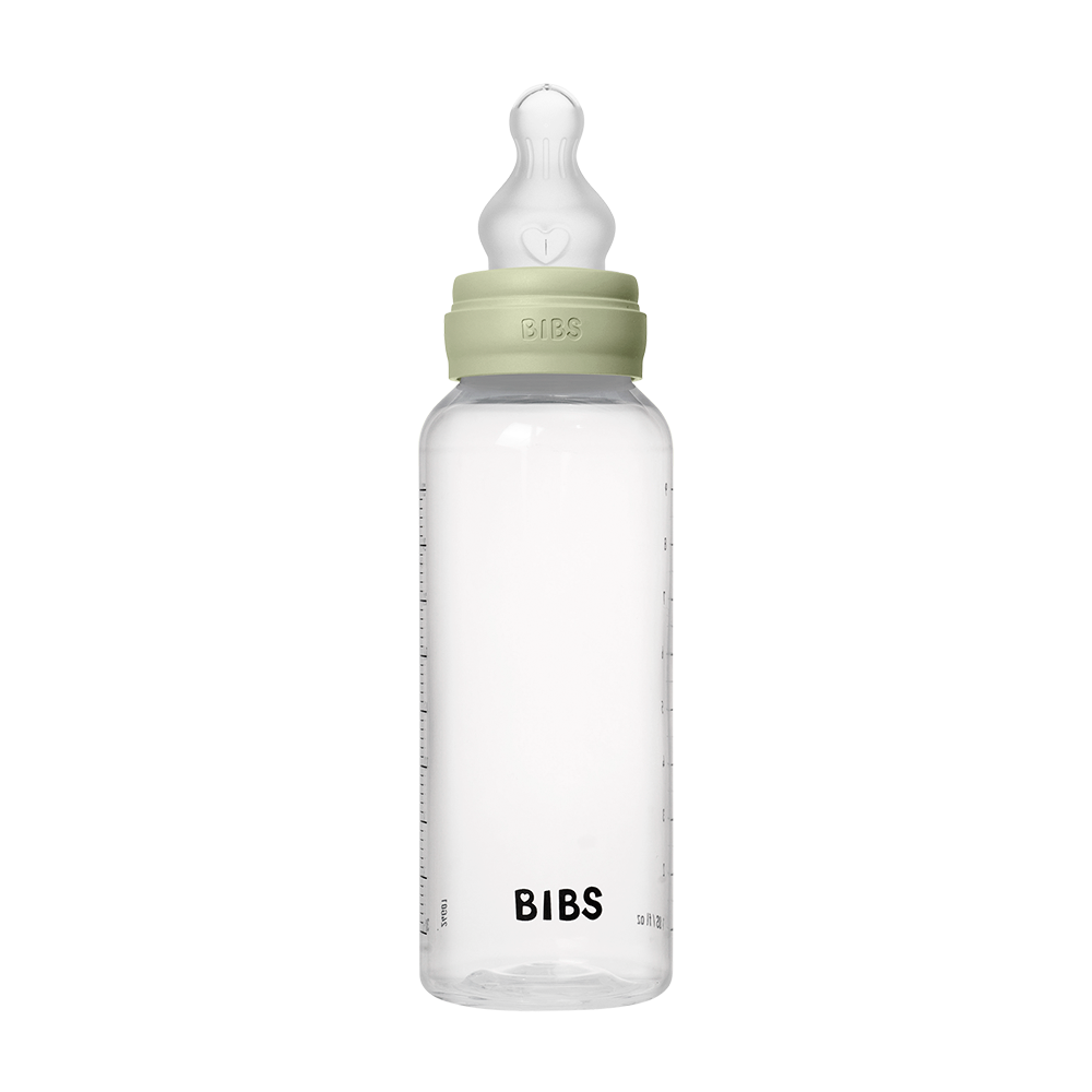 BPA-frit PP-flaskesæt til baby 270 ml Silikone - Sage