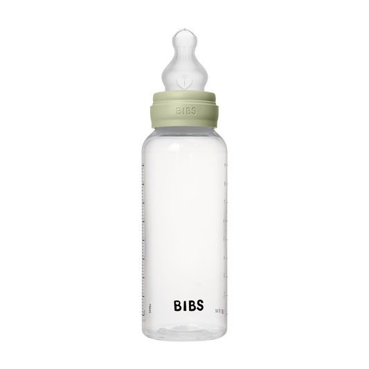 Baby BPA-Free PP Bottle Set 270ml Silicone - Sage