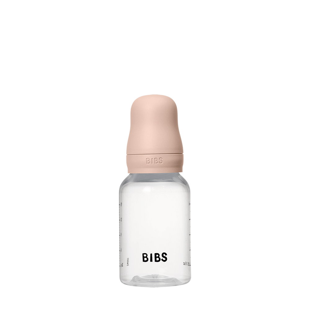 Biberon Bébé PP sans BPA 150ml Silicone - Rose Poudré