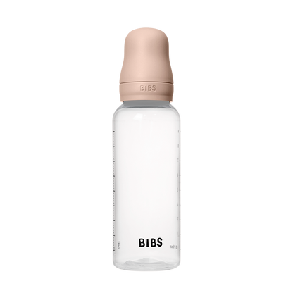 Biberon en PP sans BPA pour bébé 270 ml Silicone - Rose poudré