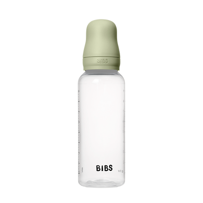 BPA-frit PP-flaskesæt til baby 270 ml Silikone - Sage