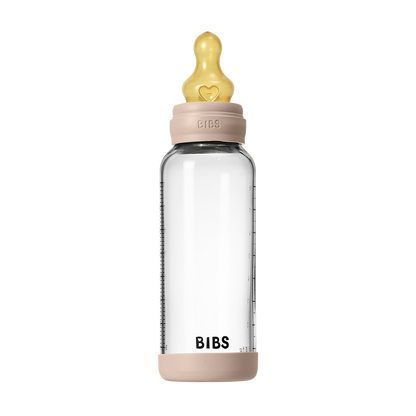 Babyglasflaschen-Set 240ml Latex – Blush
