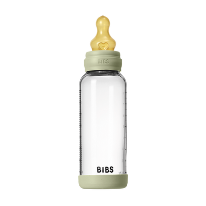 Babyglasflaschen-Set 240ml Latex – Sage