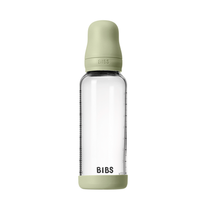 Babyglasflaschen-Set 240ml Latex – Sage