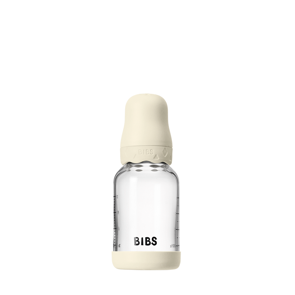 Babyglasflaschen-Set Boheme 120ml Latex – Ivory